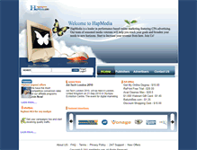 Tablet Screenshot of hapmedia.com